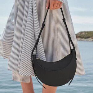 Polene Numero Dix Shoulder Bag Black Authentic New Condition
